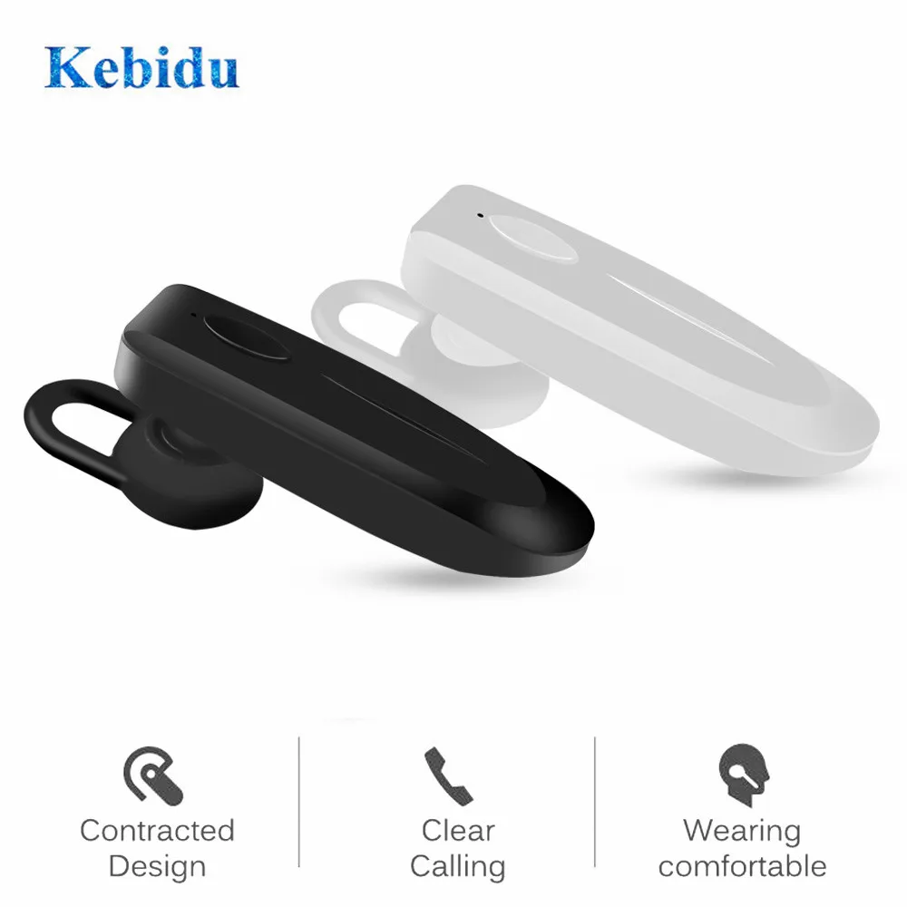 KEBIDU PK M165 мини стерео гарнитура bluetooth Наушники V4.1 беспроводные handfree универсальные