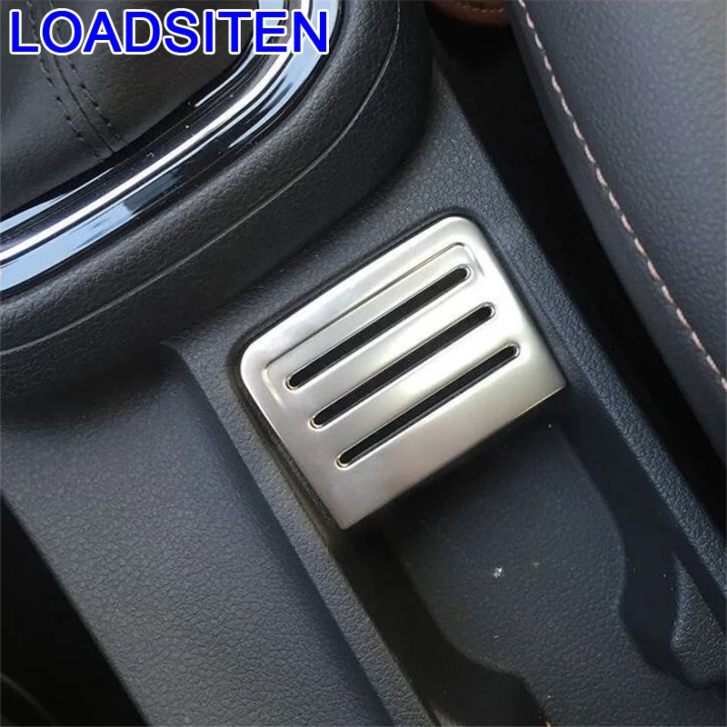 Хромовая система управления Кубок ручной тормоз кондиционера интерьера стикер