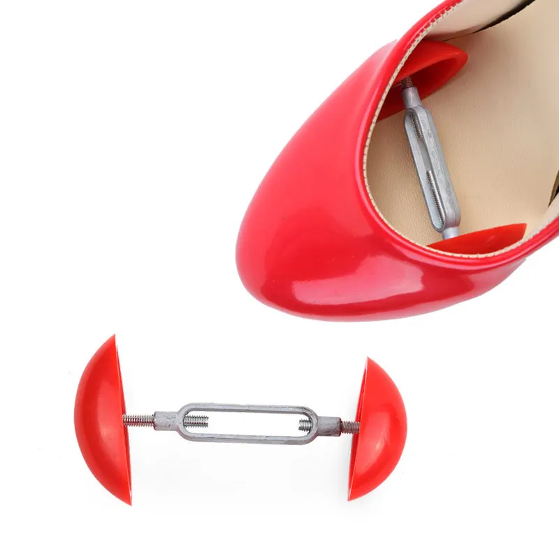 

1 Pair Portable Universal Unisex Travel Outdoor Foot Care Leather Shoes High Heels Flat Adjustable Width Extender Stretcher