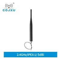 2 4ghz 5dbi cabinet rubber antenna ipex 1interface cojxu tx2400 jzlw 15 small size suitable for outdoor iot devices