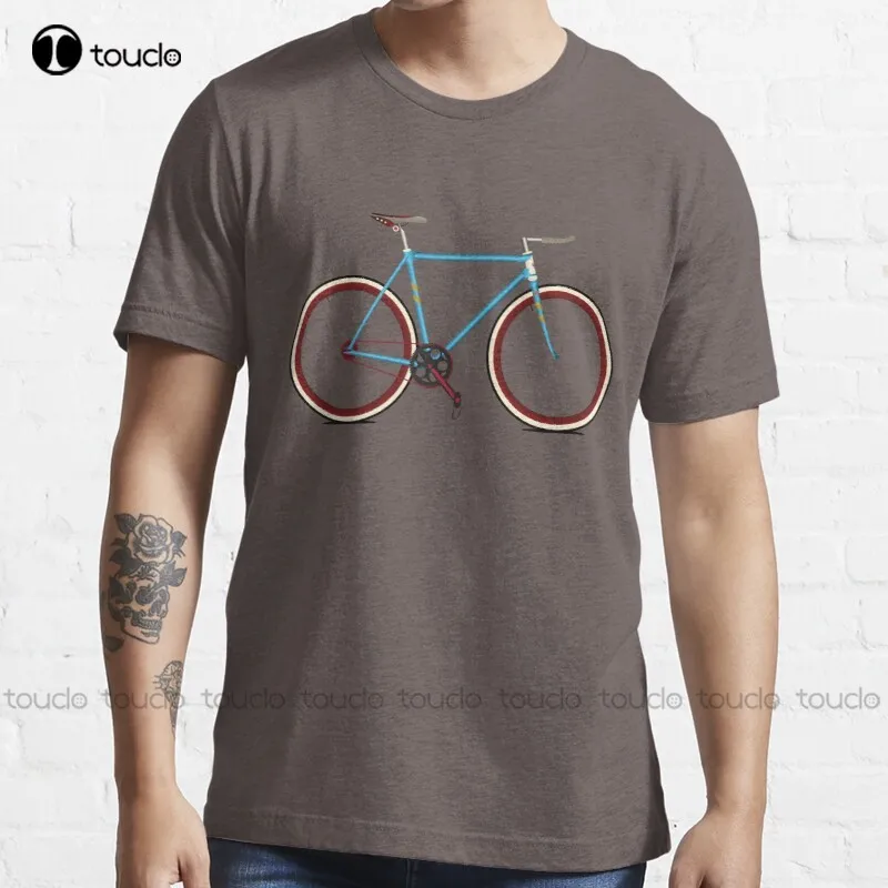 

New Bike Ycle Cycling Bicycle Bicycles Fixie Fixed T-Shirt T-Shirt Women S-5Xl Cotton Tee Shirt