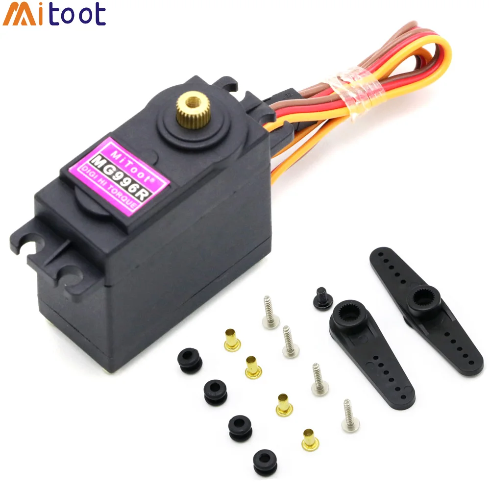 Mitoot MG996R металлические шестерни цифровой Радиоуправляемый мотор сервопривода с