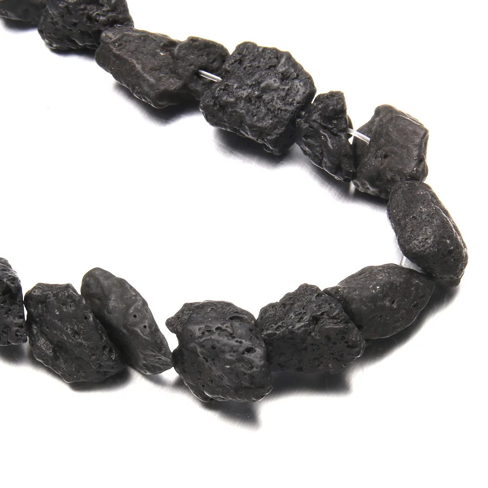 

Natural Stone Beads Irregular Volcanic Loose Beads For Jewelry Making DIY Necklace Bracelet Anklet Handiwork Craft Accessory