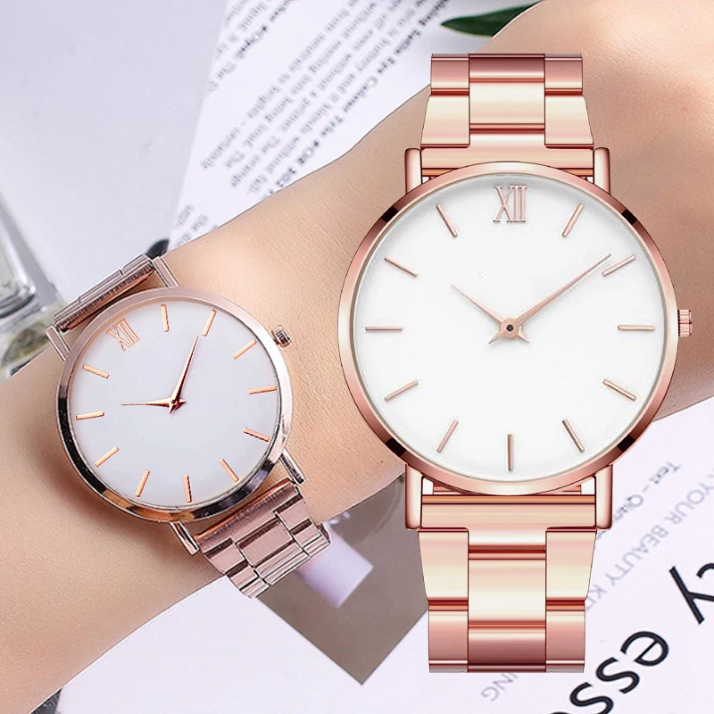 Часы браслет женские кварцевые люксовые простые спортивные наручные с