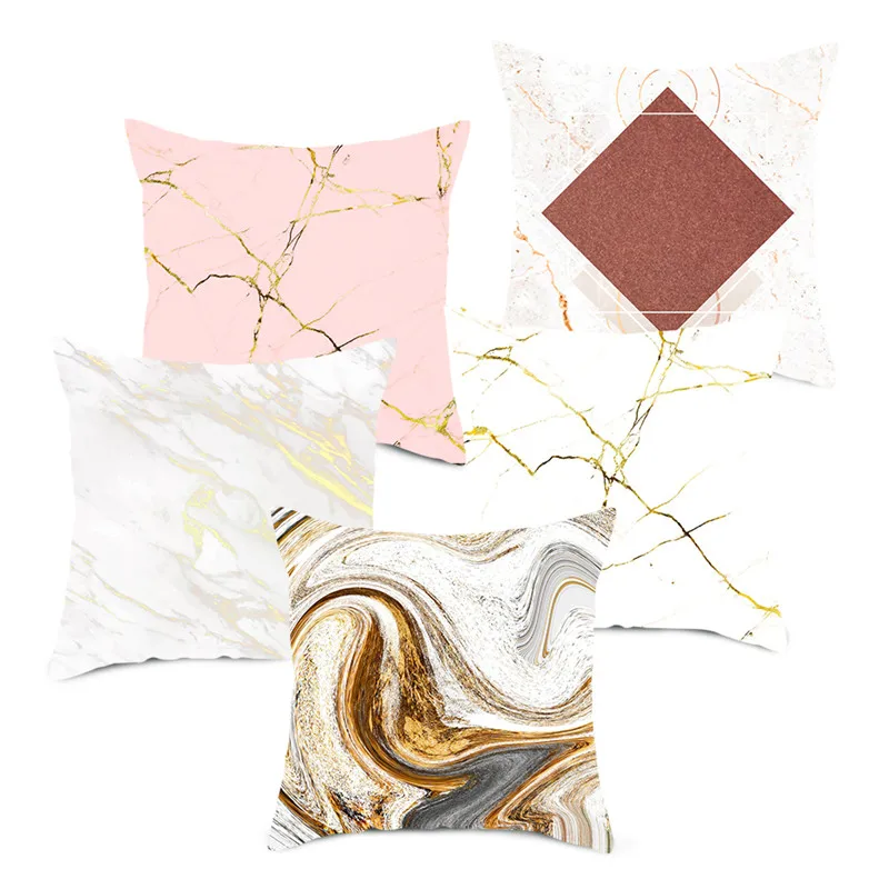 Fuwatacchi Irregular Plaid Polyester Cushion Cover Paisley Geometric Pillow for Home Sofa Decoration Pillowcase 2019 New | Дом и сад