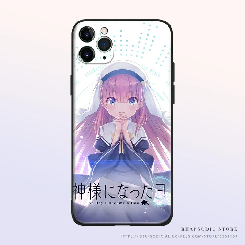 Мягкий Силиконовый ТПУ чехол для телефона Kamisama Ni Natta Hi Hina аниме IPhone SE 6 6s 7 8 Plus X XR XS 11