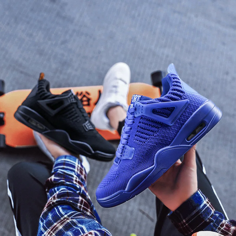 2020 Fashion Sneakers Lightweight Men Casual Shoes Breathable Male Footwear Lace Up Walking Shoe 39-45 |