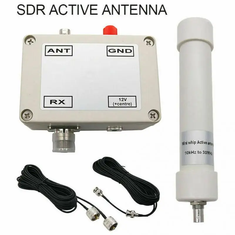 

Assembled VLF LF HF VHF Active Antenna Portable Radio Sdr RX 10KHz To 30MHz Shortwave Vehicle Mini Whip Easy Install In Box