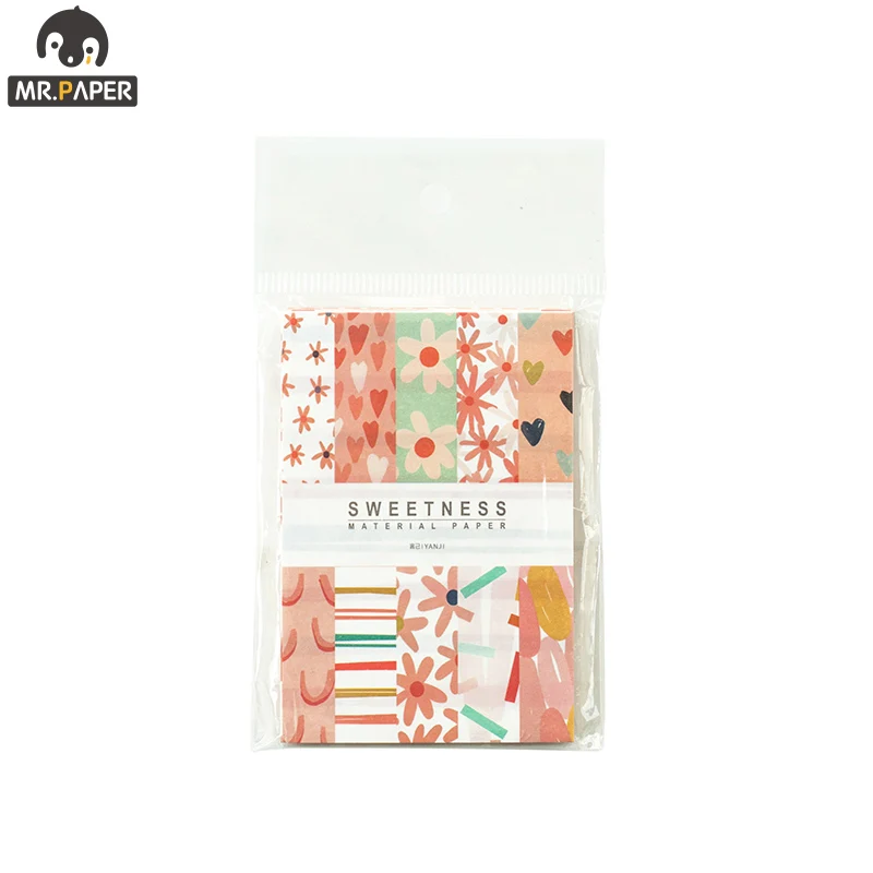 Mr.Paper 10 видов конструкций Yanji Sweet Supply Series материал для бумаги скрапбукинга