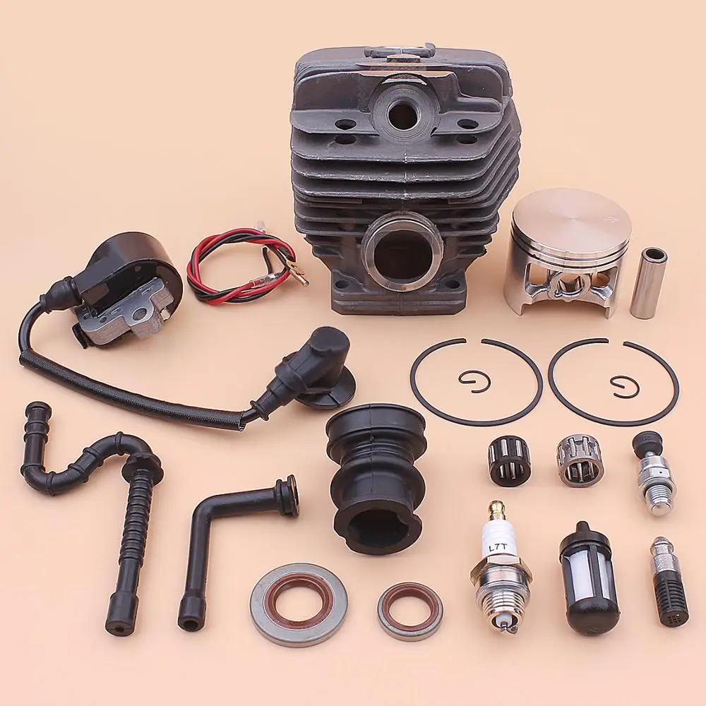 

54mm Cylinder Piston Kit For Stihl MS660 066 Ignition Coil Intake Manifold Fuel Oil Filter Line Seal Needle Bearing Chainsaw