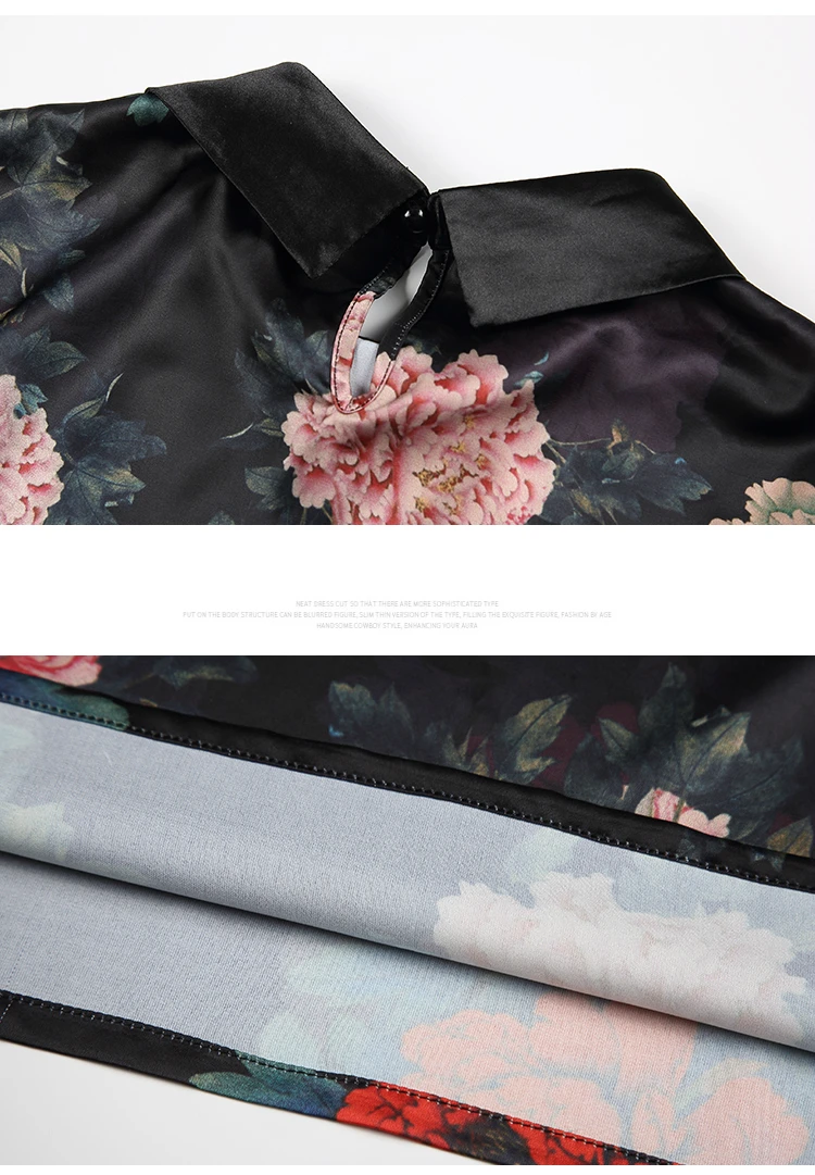 

Blouse Women Blusas Mujer De Moda 2021 Turn Down Collar Print Chiffon Blouse Shirt Women Tops Short Sleeve Women Shirts D240