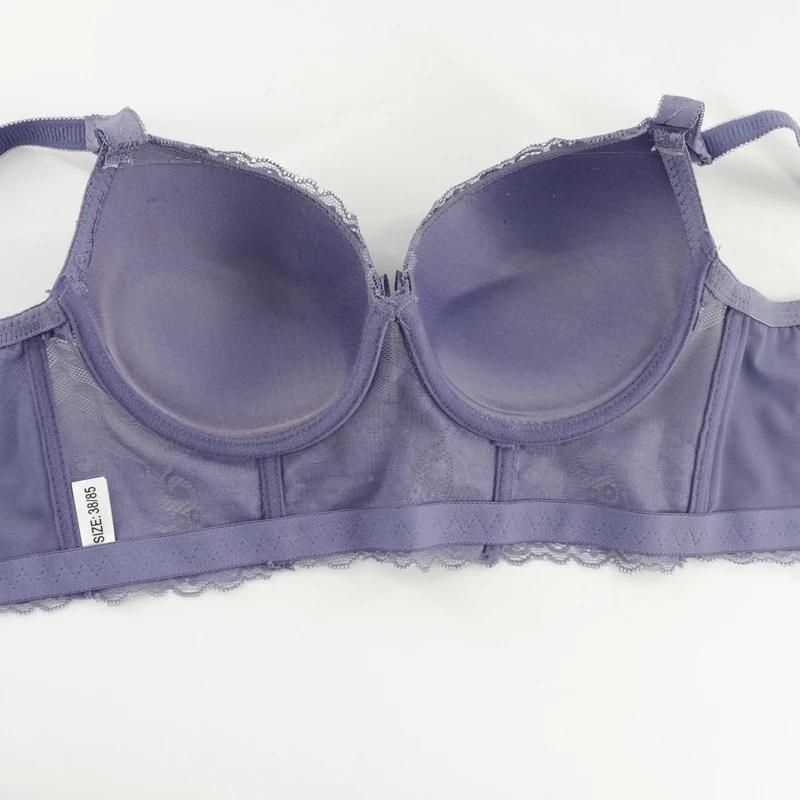 Beauwear кружевной удлиненный бюстгальтер с толстой чашкой пуш ап Bh B C чашка