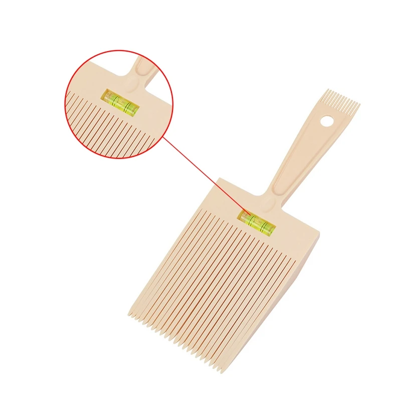

Extra Big Flattoper Comb Large Wide Fork Flat Combs with Balance Ruler Flat Topper Styling Dyeing Comb