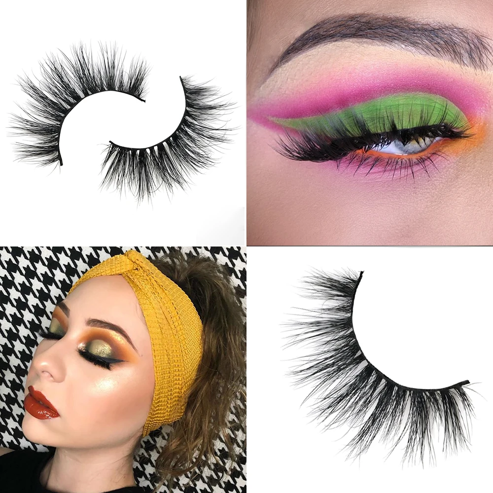 Friholl. m Lashes 8 25 мм ресницы в Майями 3d 5d норковые накладные для макияжа 100% ручная