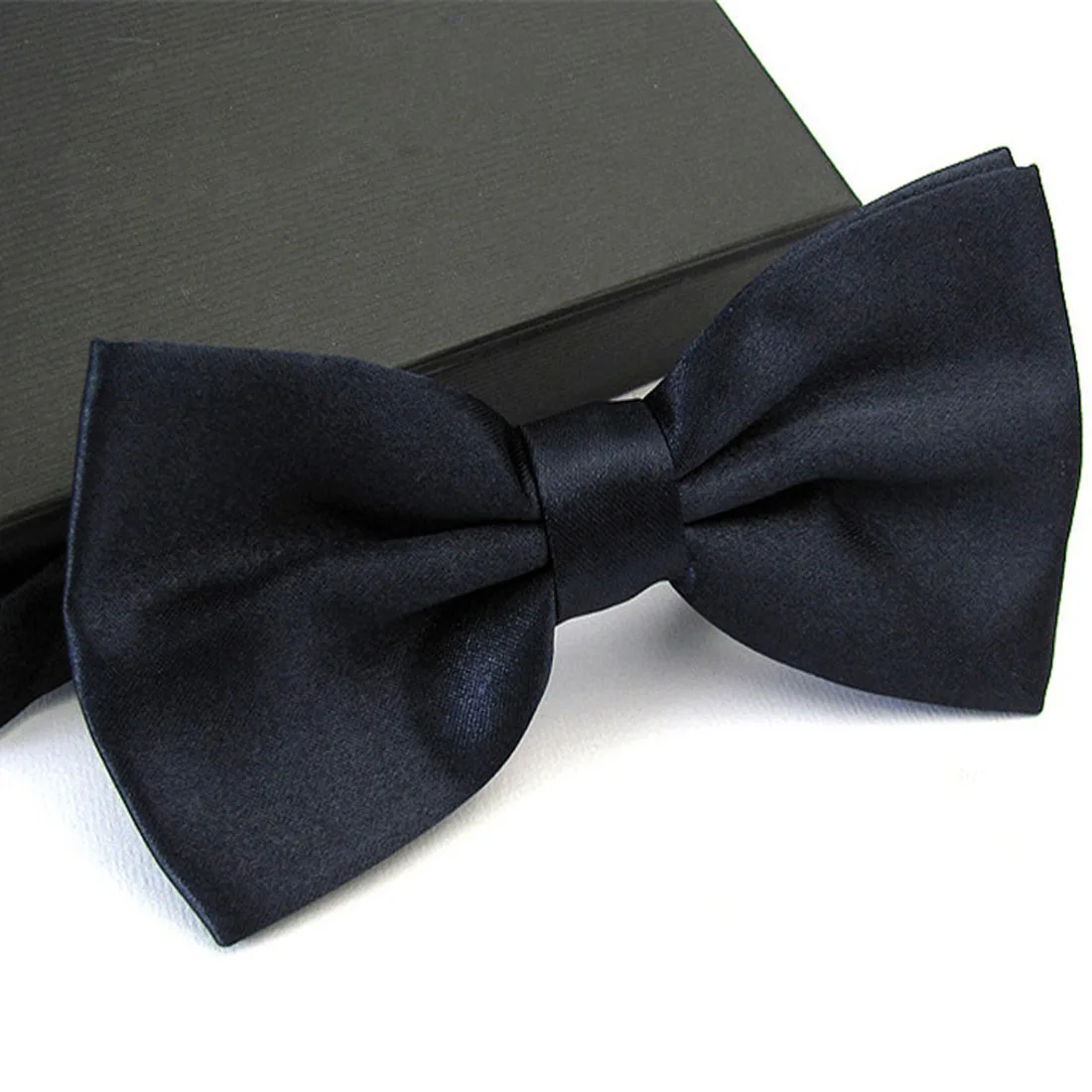 

New 1Pc Men's Bow Tie Fashion Classic Satin Tuxedo Ties For Men Wedding Party Adjustable Bowtie Butterfly Mens Ties