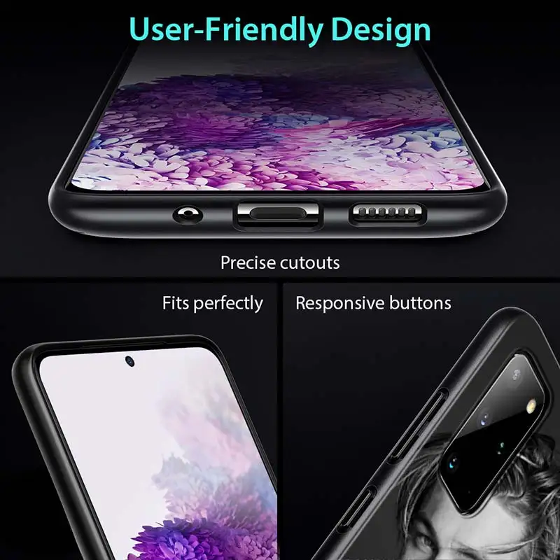 

Silicone Cover Leonardo DiCaprio young for Samsung S20 Ultra Plus A91 A81 A71 A51 5G A41 A31 A21 A21S A11 A01 Phone Case