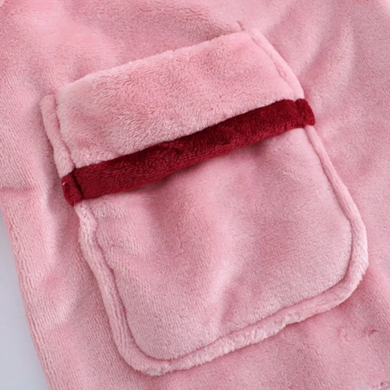 

XIFER Autumn and Winter Flannel Pajamas Warm Confinement Clothing Nursing Clothing Plus Size Pregnant Women Sleepwears XL