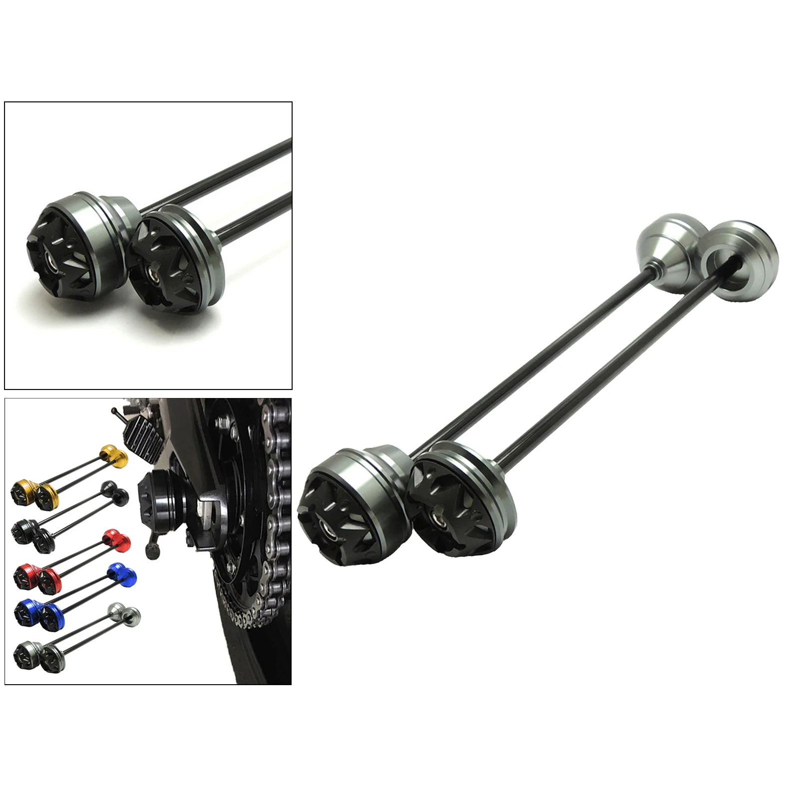 

Wheel Fork Axle Sliders for MT-09 2014-2016 FJ-09 2015-2016