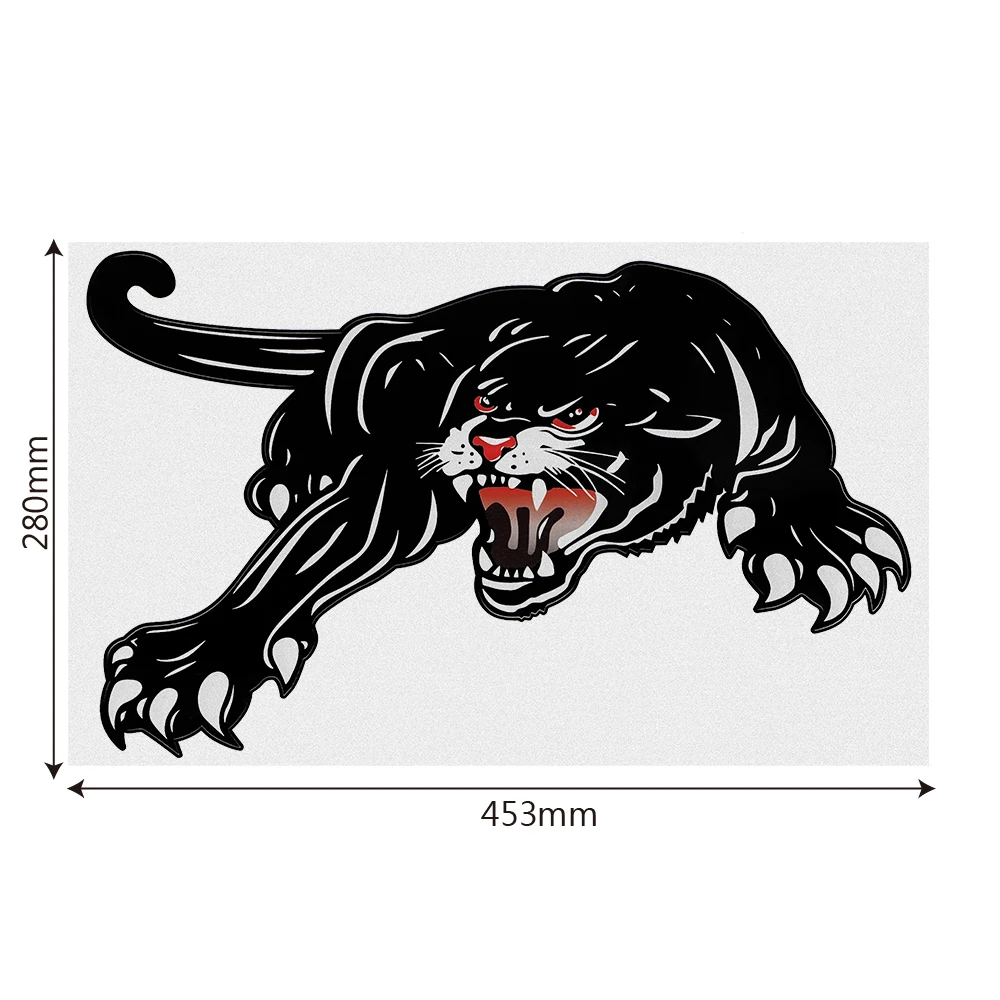 Фотообои размером 45x28 см виниловые креативные наклейки с изображением животных и