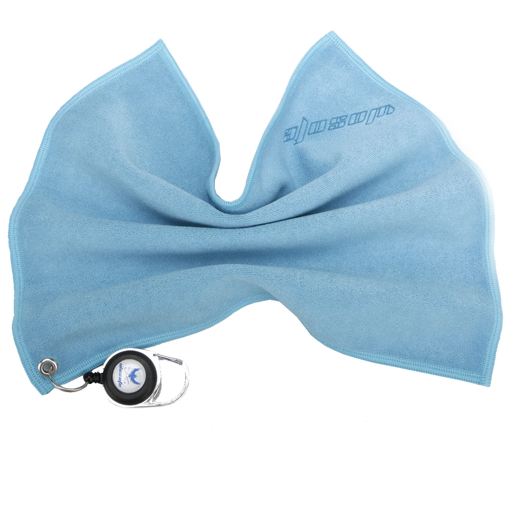 Полотенце для гольфа с телескопической веревкой хлопковое средство очистки