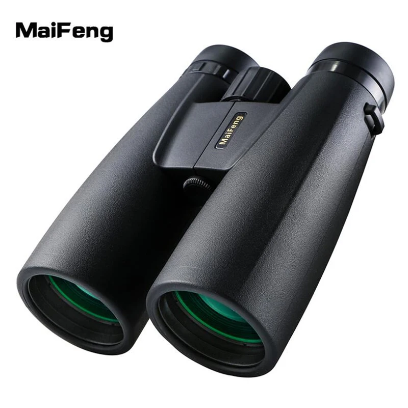 Maifeng 12x50 HD Binoculars Powerful Waterproof Telescope LLL Night Vision Long Range Optics For Bird Watching Hunting Hiking