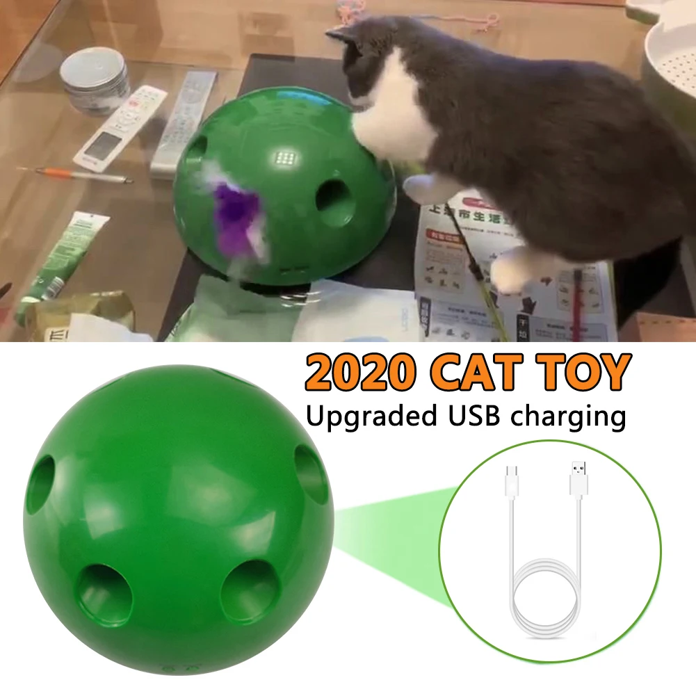 2020 усовершенствованная игрушка для кошек с USB-зарядкой Интерактивная спортивная