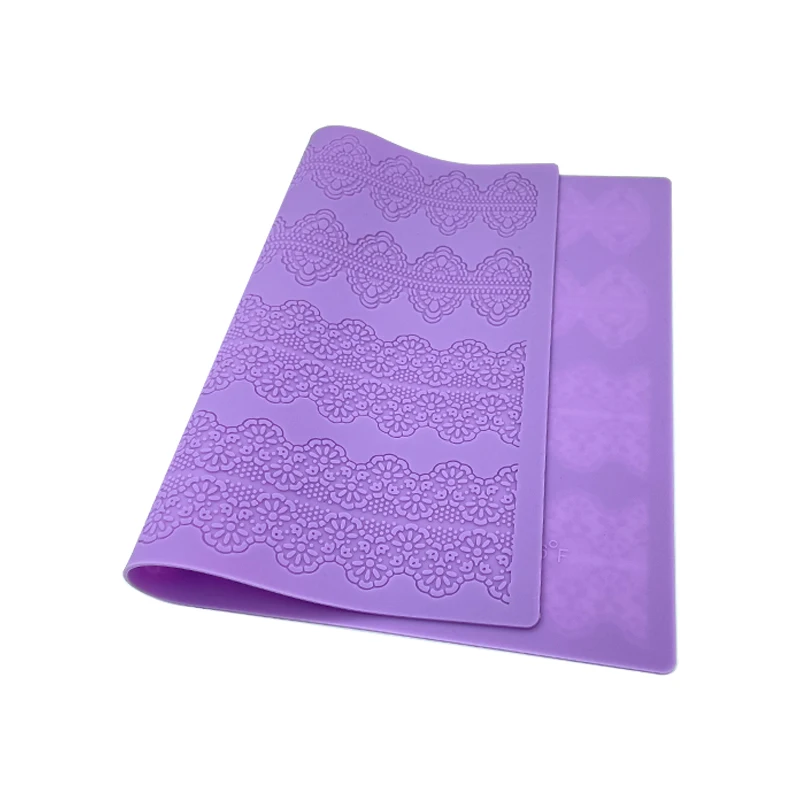 Силиконовая форма для выпечки торта кружевной коврик украшения из сахара размер