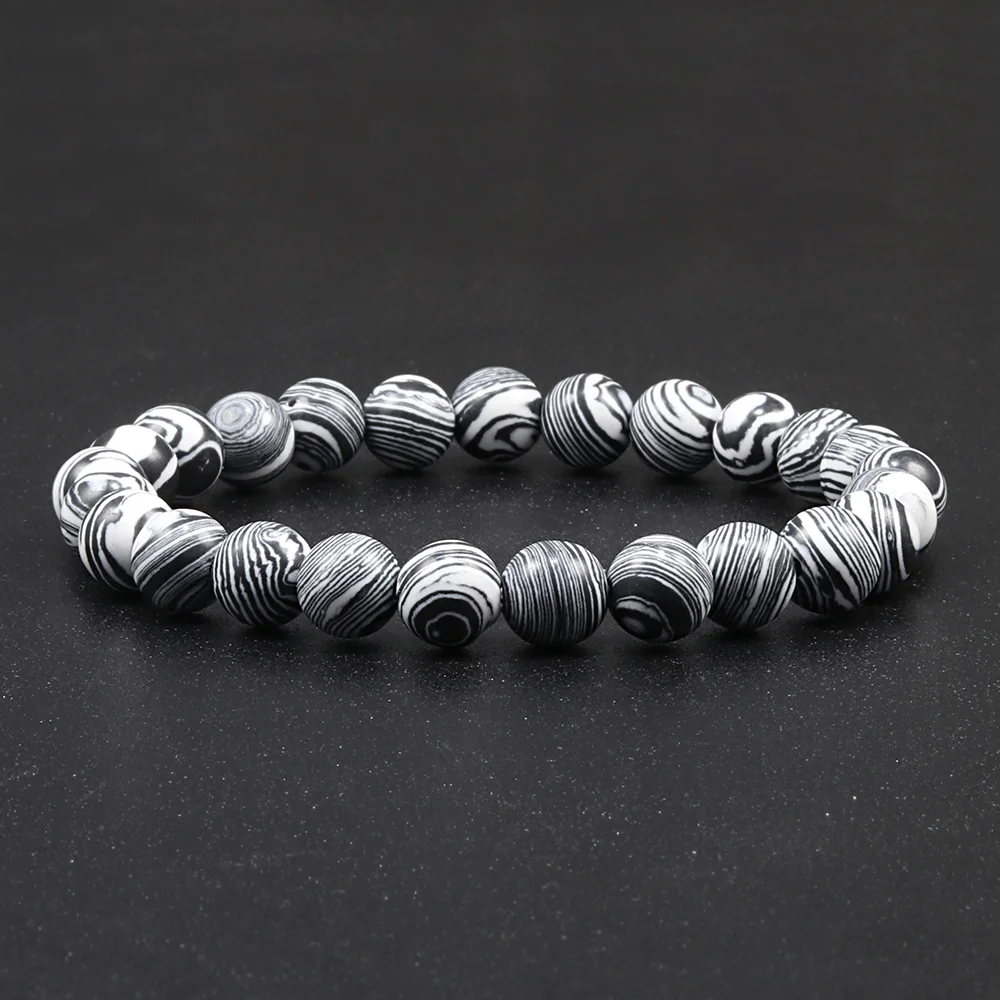 Браслет с бусинами из Малахита цилиндрические гематитовые браслеты