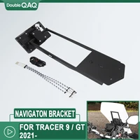 for yamaha tracer 9 900 gt 2021 new motorcycle accessories front phone stand holder phone gps navigaton plate bracket