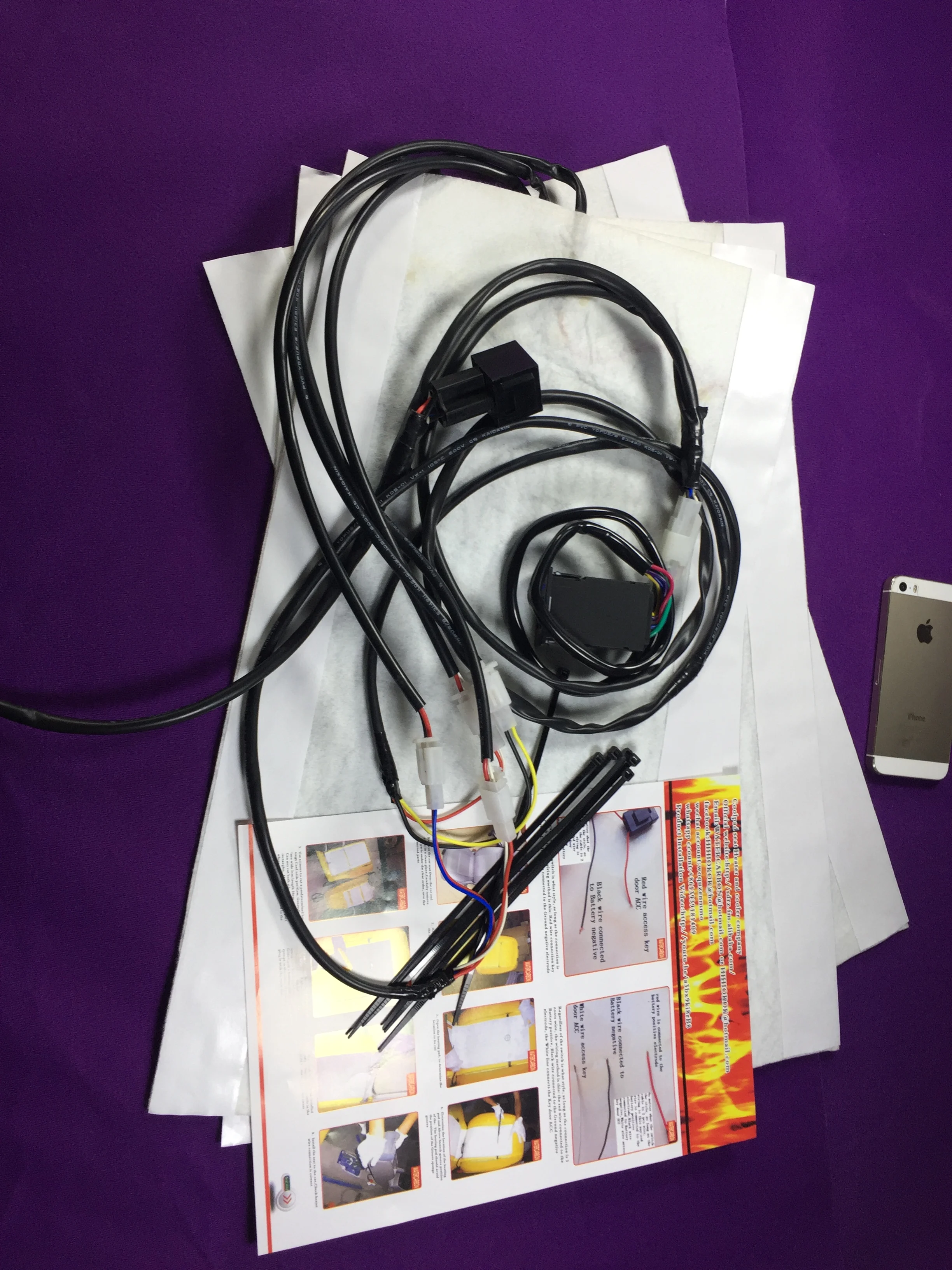 Автомобильные нагревательные колодки из углеродного волокна 12 В с двойным 5