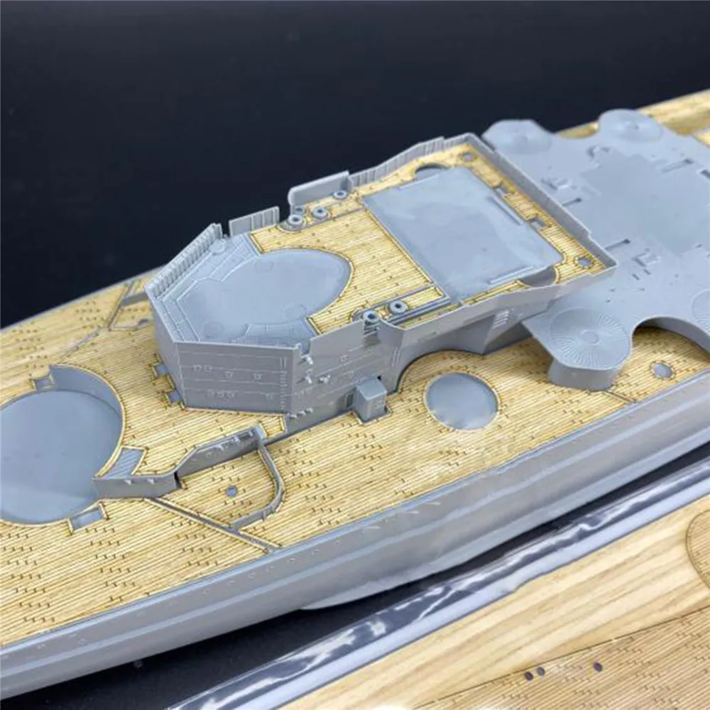 Детали для модификации деревянной колоды 1/350 Scharnhorst 1943 Dragon 1040 модель броненосца
