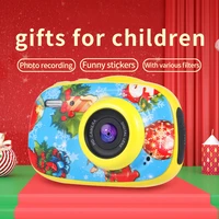 2 inch hd 1080p rechargeable digital mini childrens camera cartoon cute camera toy outdoor photography girl boy birthday gift