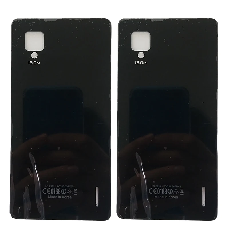 

For LG Optimus G E975 Glass Battery Cover Lens Rear Housing Back Case Housing Lens+Logo
