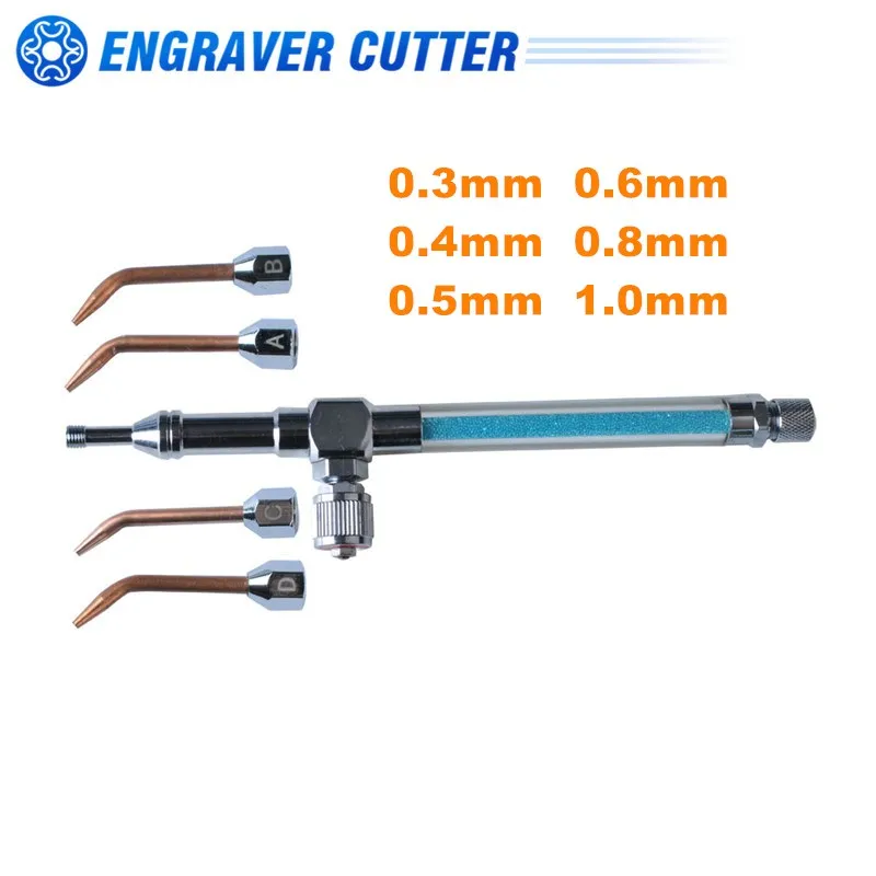 Универсальный кислородный газовый фонарь пистолет с медными большими насадками