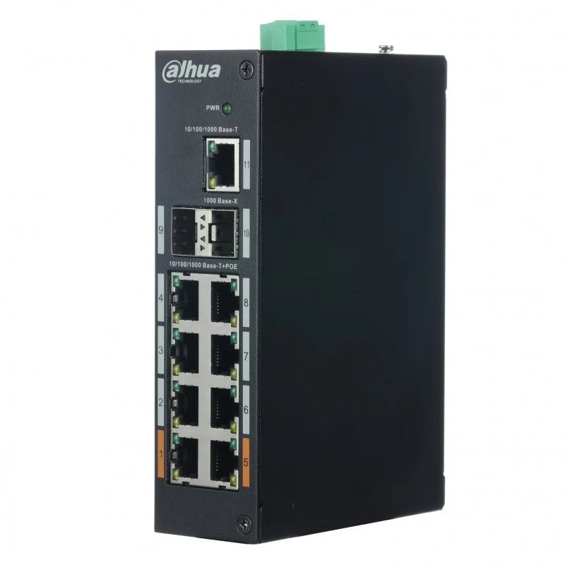 Коммутатор dahua dh-pfs3211-8gt-120 | Компьютеры и офис