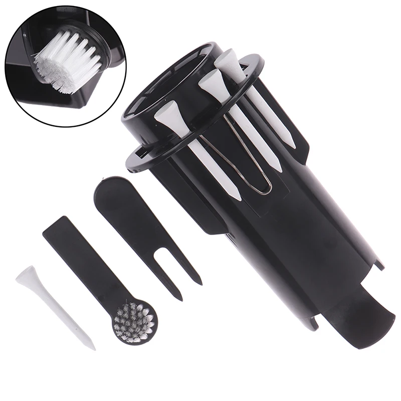 Новая портативная футболка мяч для гольфа Держатель Для Гольфа Тройники Pro Clip Caddy