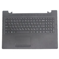 new palmrest black upper case with ru russian keyboard touchpad for lenovo ideapad 110 15ibr ast acl laptop c cover 5cb0l69467