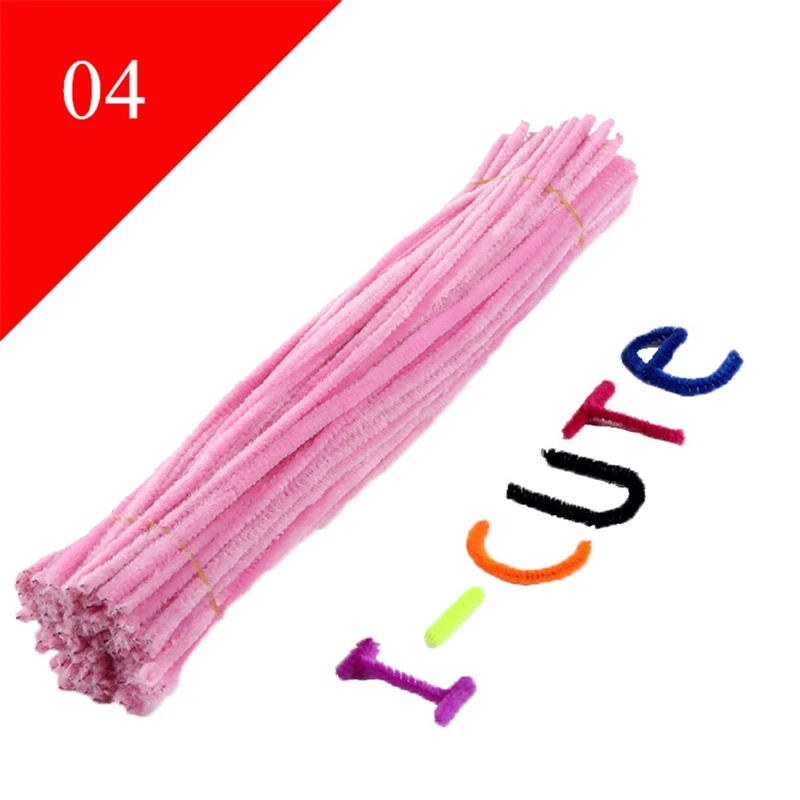 100 шт./компл. Детские шнуры ручной работы игрушки смешанные DIY бархатные ручные