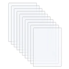 20 шт., акриловые прозрачные пластиковые листы, полиметилметакрилат для творчества, рамка для фотографий