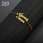 Новые Модные индивидуальные двухименные браслеты из нержавеющей стали, Парные браслеты Herat для женщин и девушек, Прямая поставка, праздничный подарок