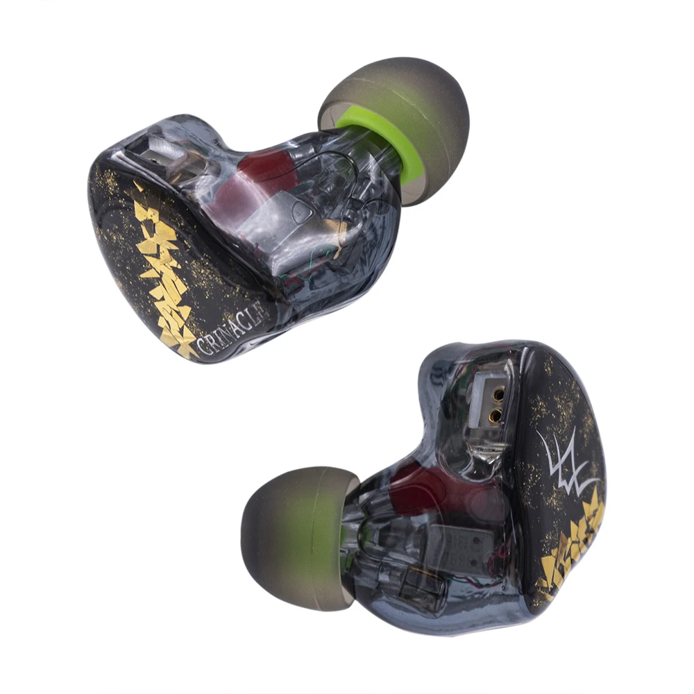 Бесстрашный аудио x Crinacle DAWN 6BA + 2 EST драйвера Hi-Fi наушники-вкладыши с кабелем 3 5-2Pin |