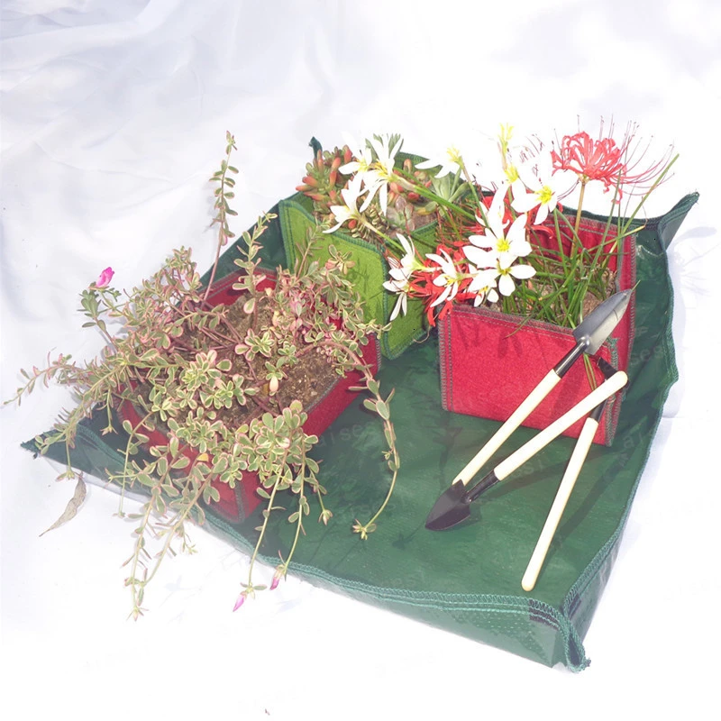 Коврики для посадки водонепроницаемые утолщенные ПЭ садовые суккулентов цветов