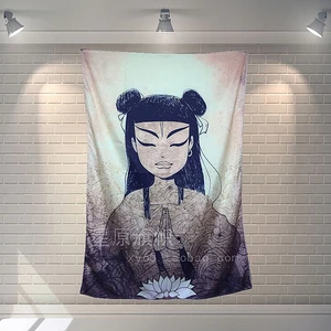 Rock Band Posters Banners & Flags Hip hop\Jazz\Reggae\Heavy Metal Music Poster Tapestry Hanging Painting Background Decor Cloth