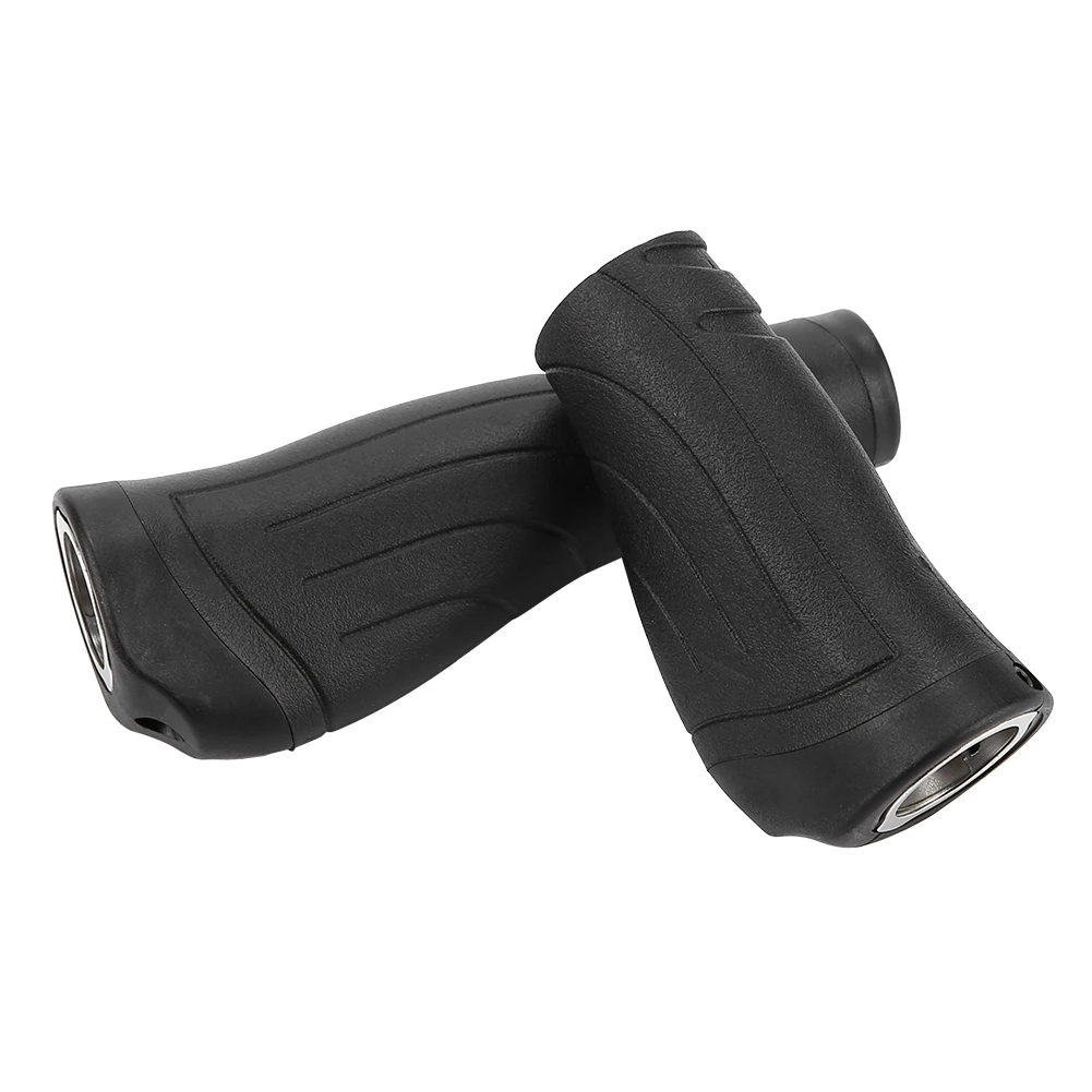 

MTB Mountain Bike Grips Folding Bike Grip Bicycle Handlebar Parts Cycling Accessories Rubber Bar End 145mm+95mm Length