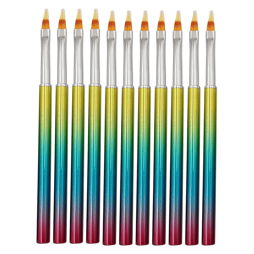 8 шт./компл. ручка для рисования ногтей кисть УФ-гель-лака DIY Дизайн Рисование