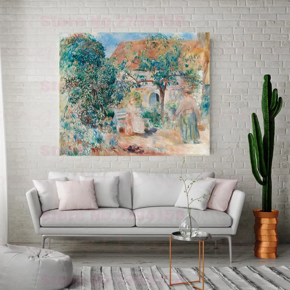 Реплика огустителя Ренуара для молодых женщин швейная чашка гладиаоли в вазе