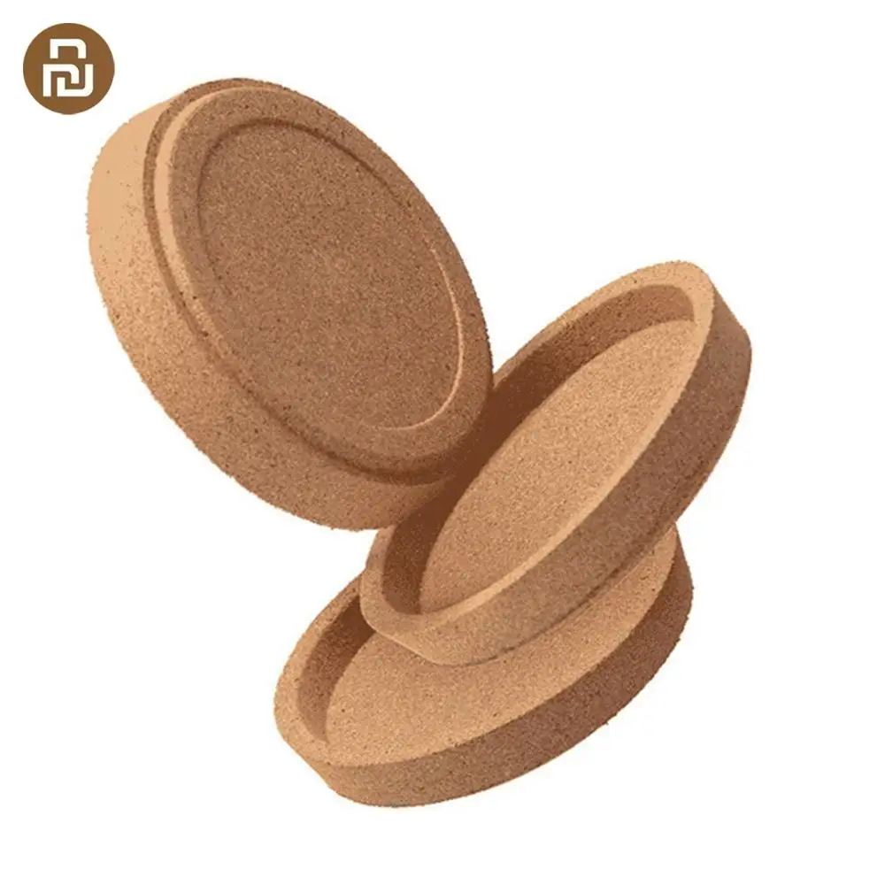 Xiaomi Mijia Xianger Oak 3 шт. натуральные пробковые подставки многофункциональные кофейные