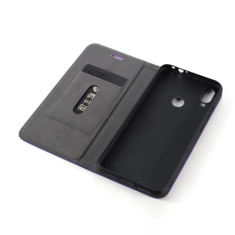 Чехол для телефона из искусственной кожи для Xiaomi Redmi Note 7 Чехол-книжка с откидной крышкой для Xiaomi Redmi Note 7 Pro деловой чехол для Xiaomi Redmi 7 Чехол