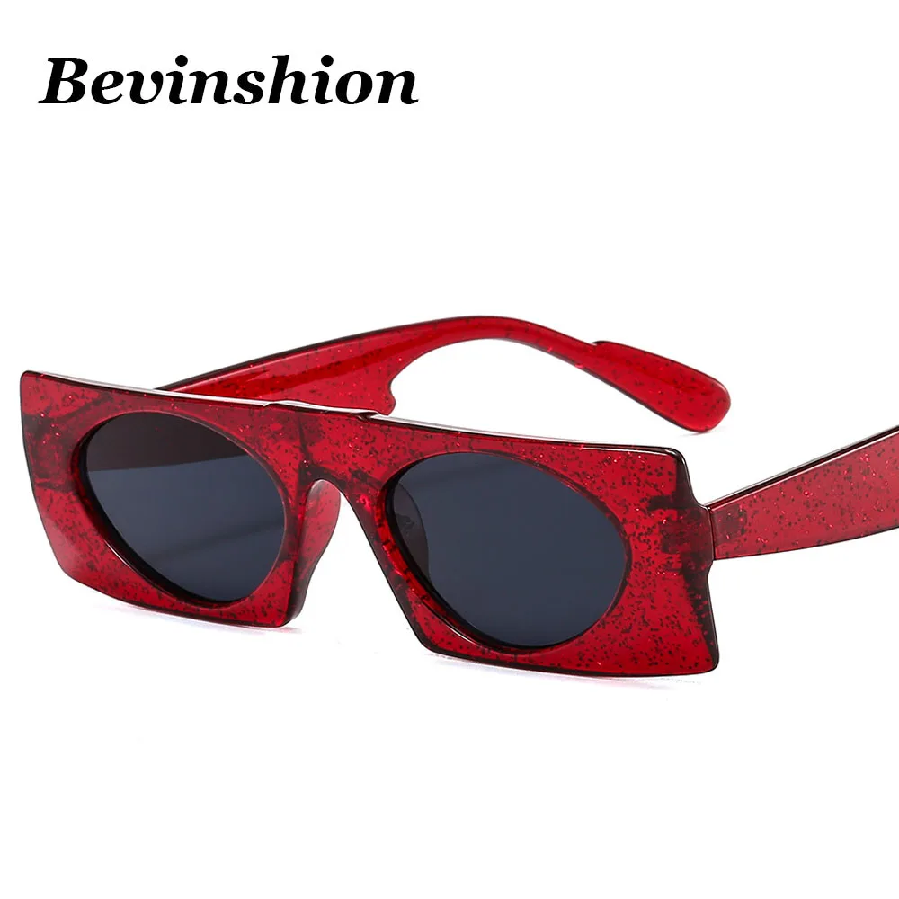 Солнцезащитные очки женские квадратные круглые блестящие винтажные прозрачные