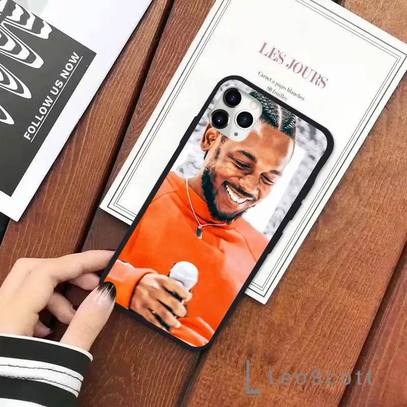 

American hip hop singer Kendrick Lamar Phone Case for iPhone 11 12 pro XS MAX 8 7 6 6S Plus X 5S SE 2020 XR Soft silicone